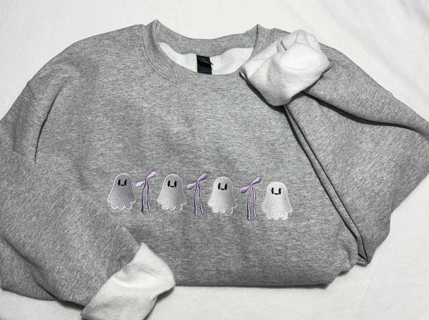 "Ghost & Bows" Crewneck