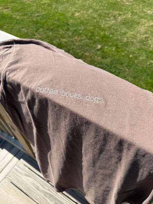 Coffee. Dogs. Books. βπΆπ