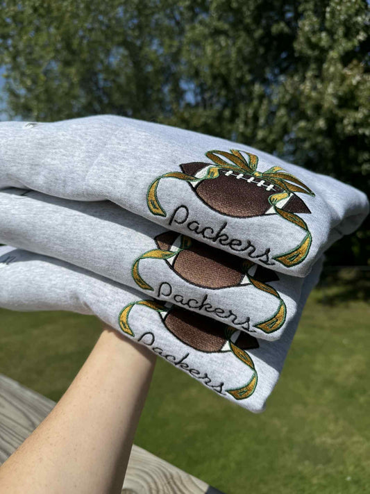 Football w/ Bow Crewneck ππ