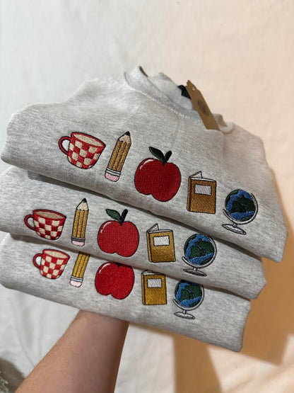 Teacher Icons Crewneck
