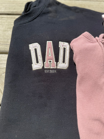 DAD Keepsake Left Chest Crewneck