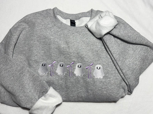 "Ghost & Bows" Crewneck