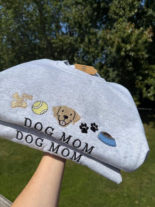 Dog Mom Icons Crewneck