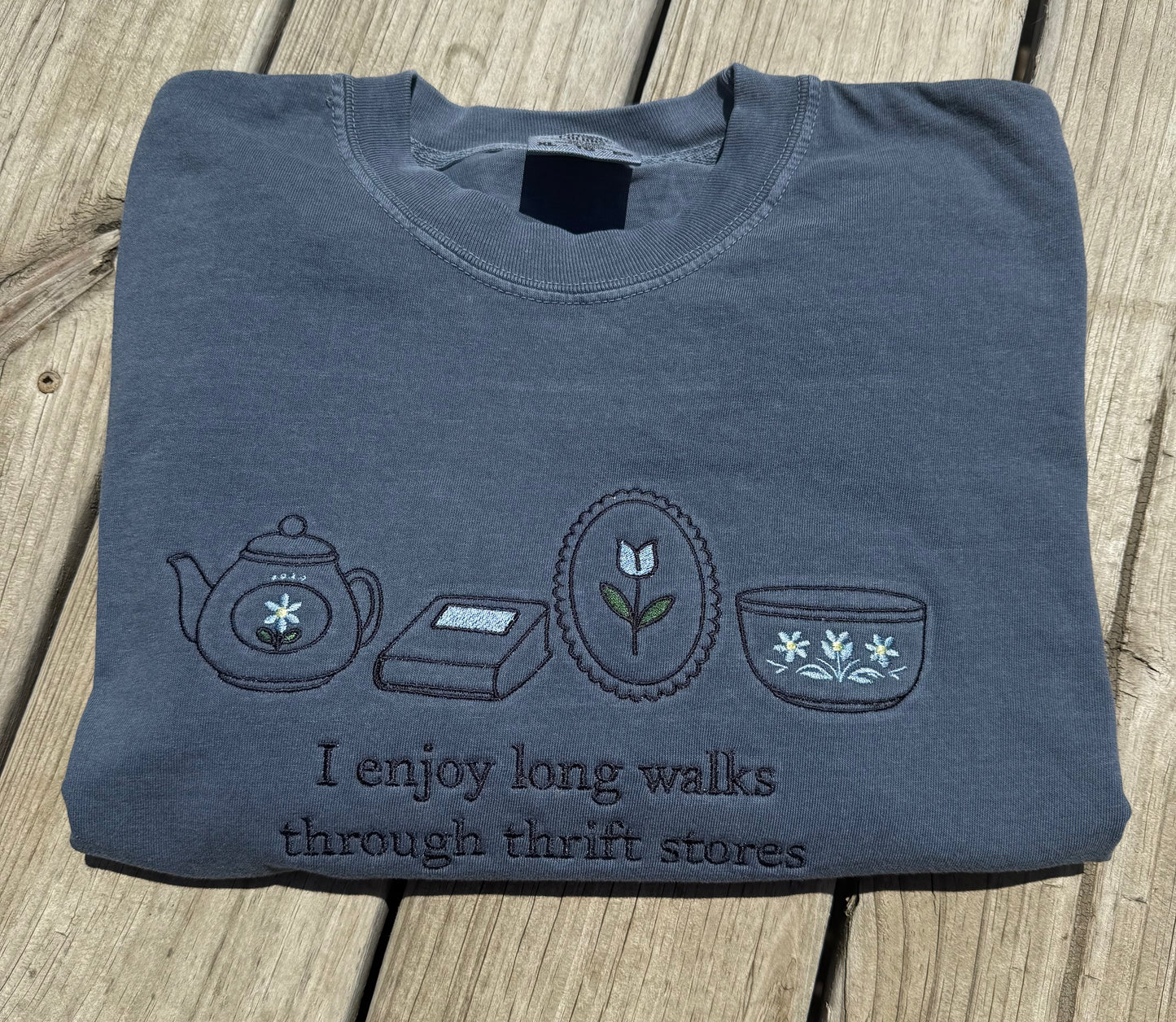 I Enjoy Long Walks Through Thrift Stores TShirt