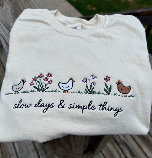 Slow Days & Simple Things