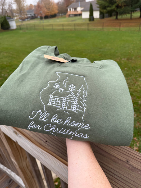 I’ll Be Home For Christmas Crewneck