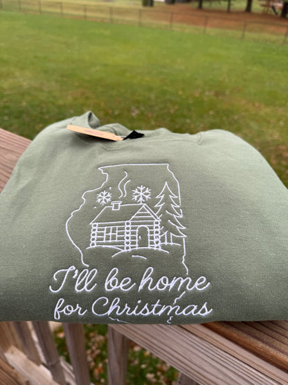 I’ll Be Home For Christmas Crewneck