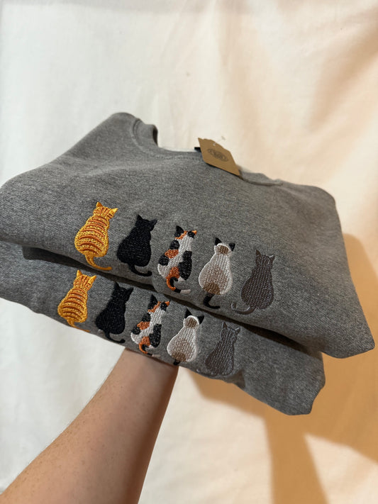 Five Cats Crewneck