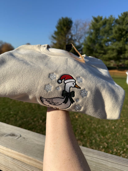 Christmas Goose Crewneck