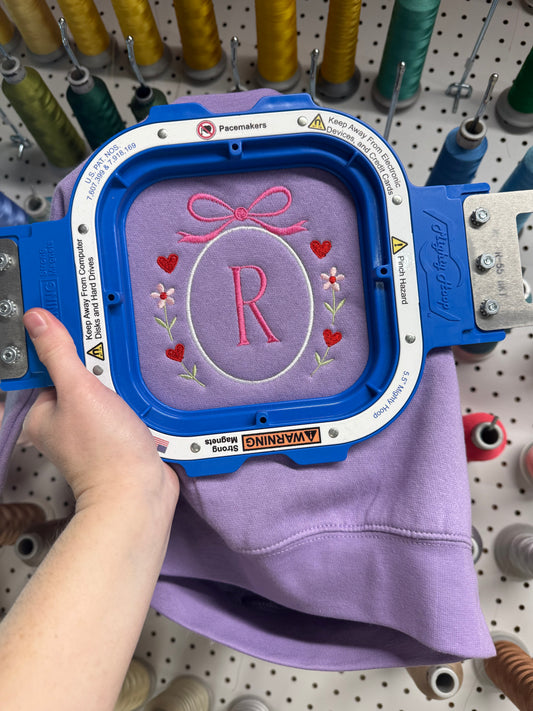 Kids Flowers/Hearts Valentine Crewneck